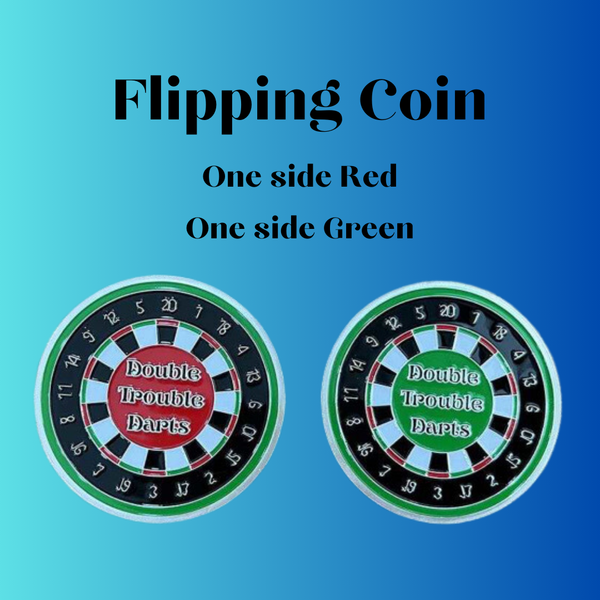 Dartboard Flipping Coin